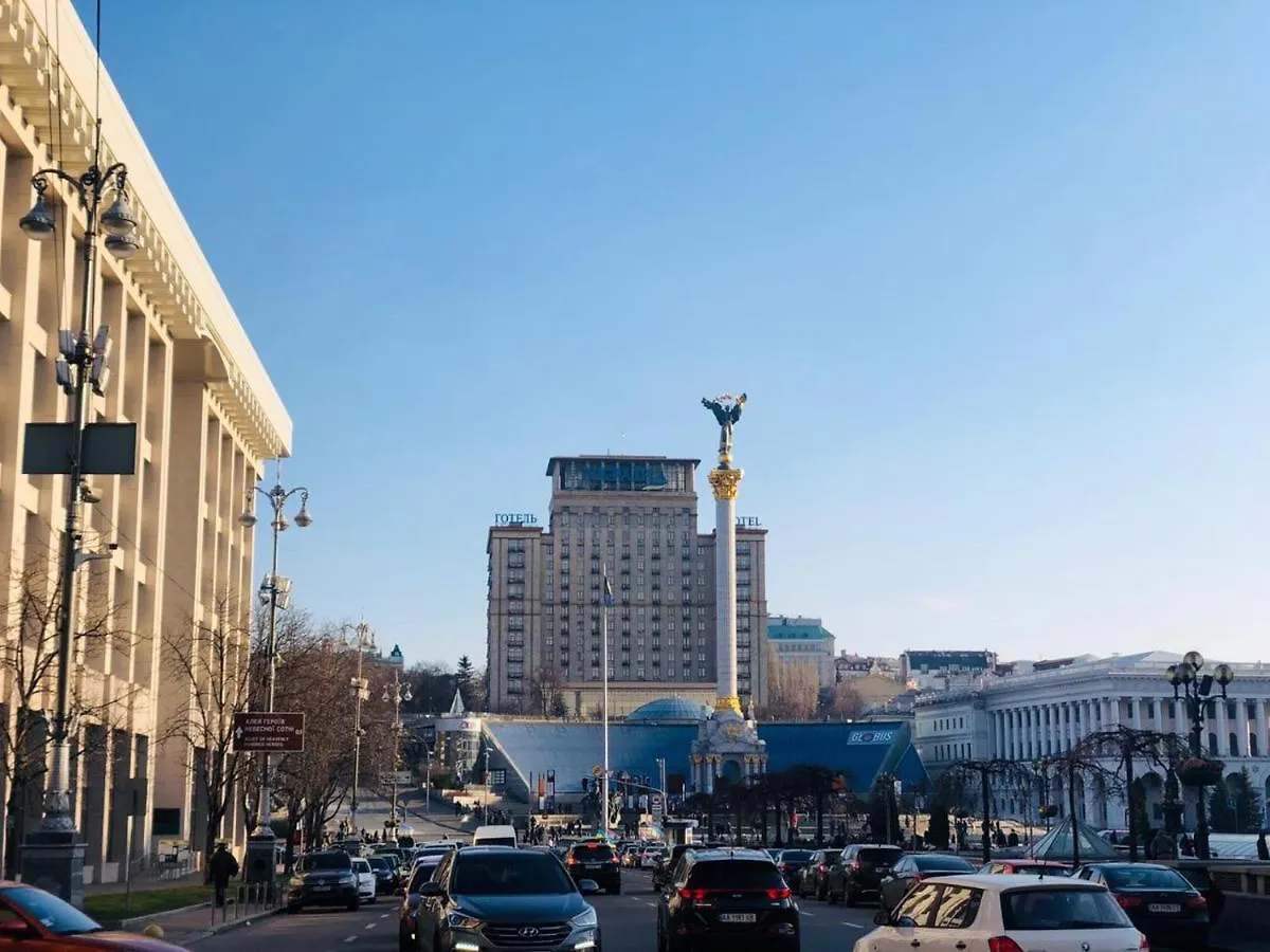 Amazing View Of Maydan! Apartment Kyiv